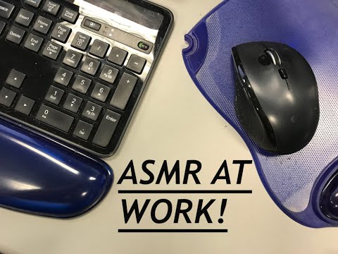 ASMR AT WORK - OFFICE TINGLES!