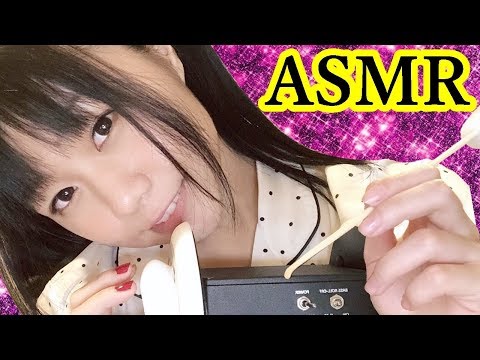 【Japanese ASMR】whispering＆ear cleaning/ear Massage