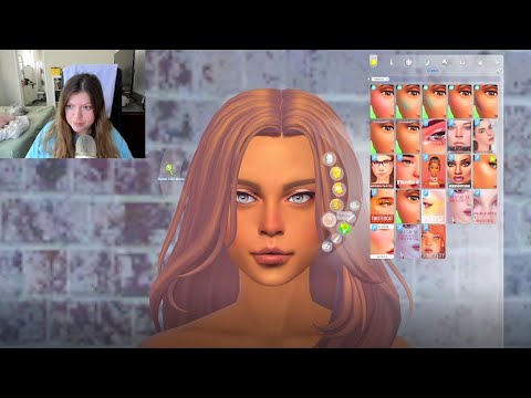 ASMR - SIMS! CREATING A BEAUTIFUL SIM