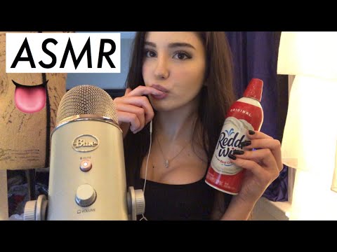 ASMR | Whipped Cream Mouth Sounds For You To Relax (Whispering, Whipped Cream, Mouth Sounds)