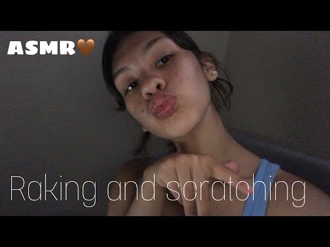 ASMR| Raking and Scratching