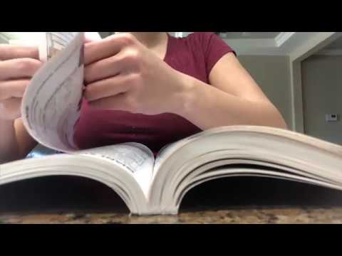 ASMR Page Turning & Tapping (Thick Catalog)