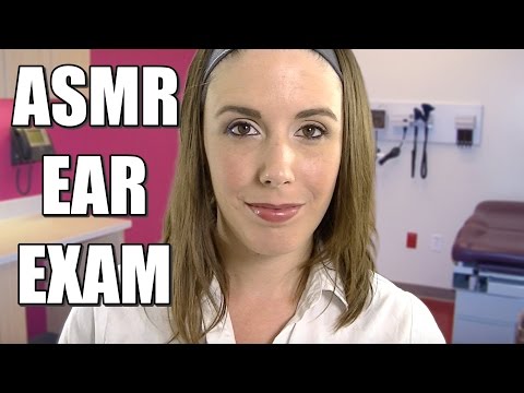 ASMR Ear Exam Role Play + Nose & Throat (ENT, Binaural)