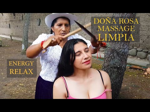 DOÑA ROSA - ASMR LIMPIA & NECK & FACE MASSAGE, SPIRITUAL CLEANSING, Oharai, おはらい, التطور الروحي