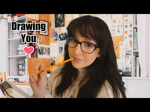⭐ASMR Mean Artist Draws you/ Drawing you Roleplay 💖