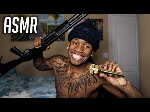 ASMR | **INSANE GUN SOUNDS WITH GOLDEN MIC ** For SLEEP And Relaxation Whispers , Tapping Etc..