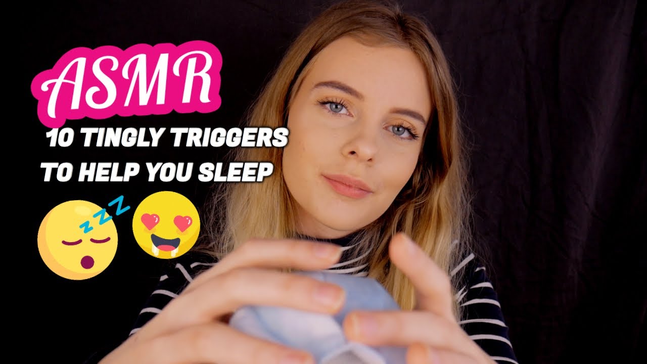 ASMR 10 Triggers That'll Make You Fall Asleep Fast - Whispered