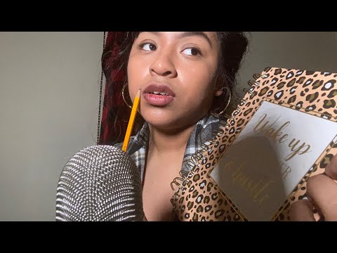 ASMR ASKING YOU PERSONAL QUESTION!!!💆🏽‍♀️💤🩷