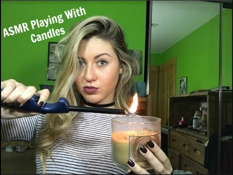ASMR: Lighting candles For Relaxation