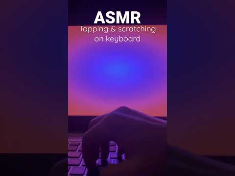 Lofi ASMR | Tapping & scratching on laptop keyboard