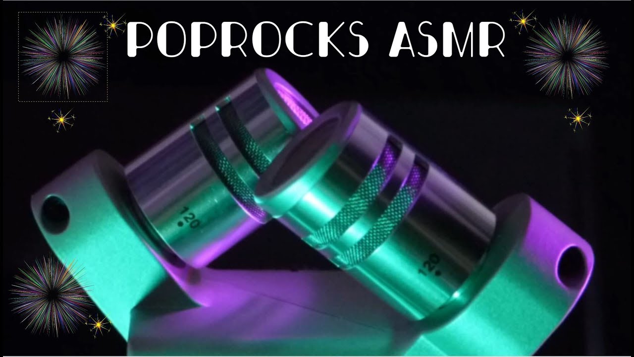 ASMR 💥 Poprocks In Your Ear ~ Tiny Campfire 🤯  Fizzle, Crackle, Pop 🍬  [No Talking]
