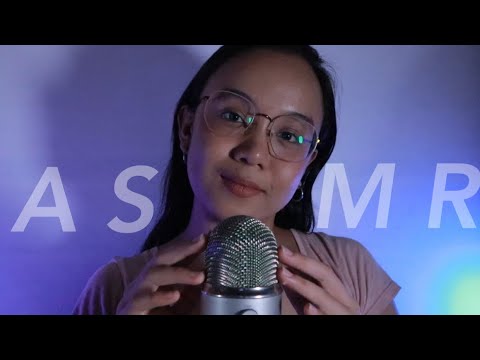 ASMR Bare Mic Triggers (hand sounds, mic rubbing and cupping with whispering)