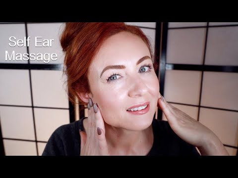 ASMR Self Ear Massage 🌟 Relaxing Tutorial