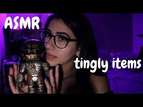 ASMR | Fast Triggers - tapping, nail sounds, textured plastic