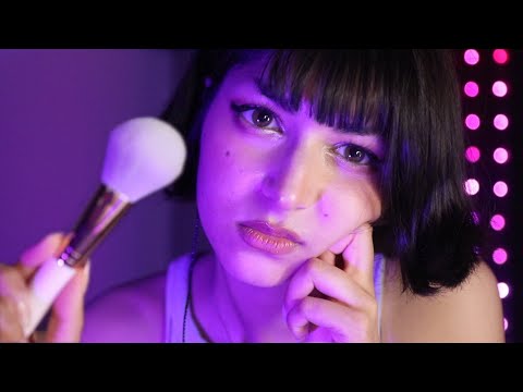 What's on your face? | Face Brushing | ASMR