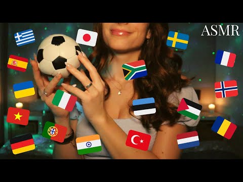 ASMR | Trigger Words in Different Languages with Tingly Triggers