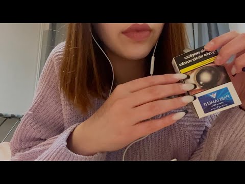 ASMR Smoking therapy to relax 💤 Mouth sounds | Kisses