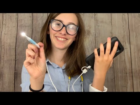 ASMR// 3D Ear Cleaning// Bright Light+ Scratching+ Tapping+ Soft Spoken//