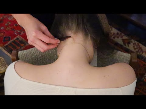 ASMR nape of the neck + micro-attention on Katie (whisper)