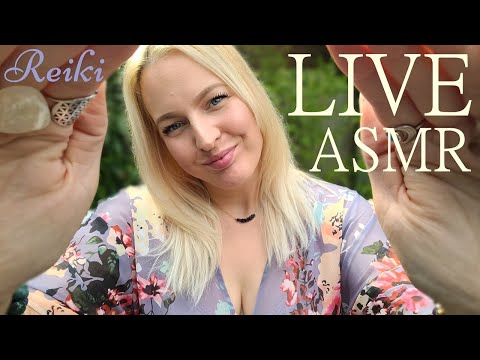 LIVE ASMR Reiki - Hang out with me for Relaxation & Positivity