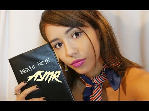 ASMR tingles, whispers, page turning and Death Note (｀◕‸◕´+)