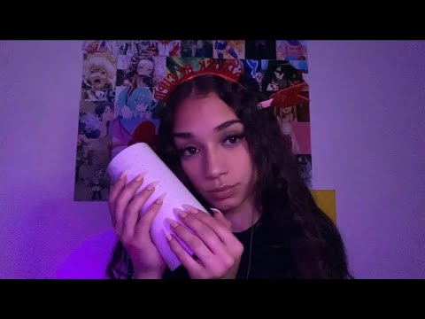 ASMR | The CUP 🍶 (tapping, scratching & cup brushing) minimal talking