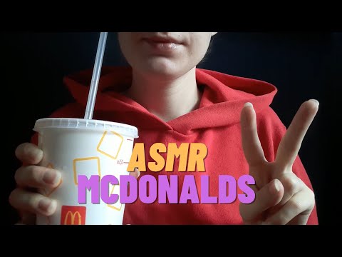 ASMR McDonalds 🍔 (EATING SOUNDS) 🍟АСМР Ітінг Макдональдс