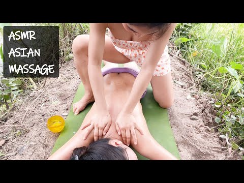 [Nature Asian Massage] She's young, but she has a really good technique. back part2