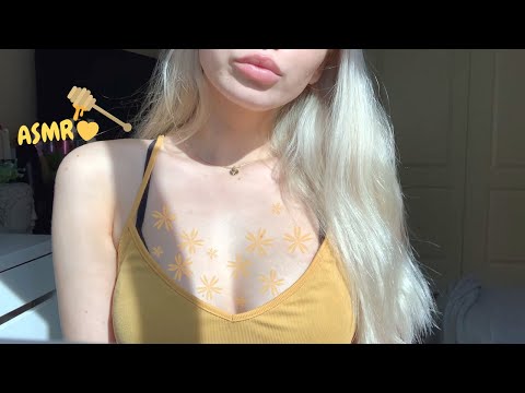 ASMR | Close Up Mouth Sounds & Hand Movements🤤