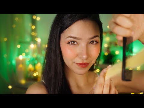 4K ASMR: Playing With Your Hair to Relax You 💚