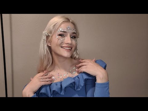 ASMR Mermaid Queen Puts You To Sleep (Gem / Rhinestone Jewels Tapping and Scratching)