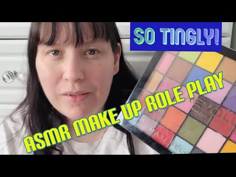 ASMR Doing your Make up ! Pamper Time for YOU.. yes .. YOU!!!!