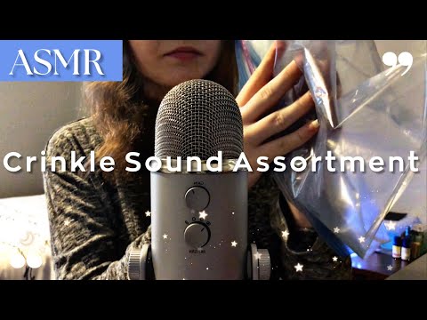 ASMR | Crinkle Sound Assortment 💖💤 (No Talking)