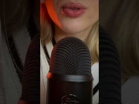 100% Sleep Guaranteed in 60 seconds with mouth sounds #asmr #shorts #tingles #triggers #mouthsounds