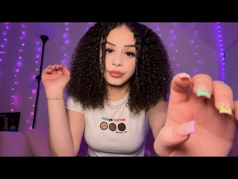 ASMR | MOVING YOU (side to side) + MOUTH SOUNDS, Vortex Hand Movements, Camera Tapping & Rambles 🤍