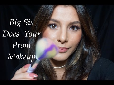 Big Sis Does Your Prom Makeup Roleplay | Lily Whispers ASMR