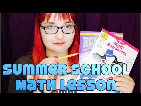 📚Summer School Math Lesson✏️ [Whisper] Counting & Adding