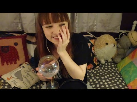 🥂 ASMR Except I Am Getting Increasingly Drunk 🥂 (Whispered Rambles, Tapping, Mouth Sounds)