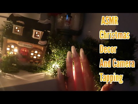 ASMR Christmas Decor And Camera Tapping(No Talking)Lo-fi