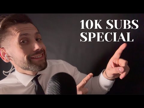 MOUTH SOUNDS to celebrate 10K Subscribers! (mic licking, spit painting, tongue fluttering +) ASMR