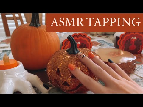 ASMR Tapping Around My House (Fall Edition) 🍁🎃👻