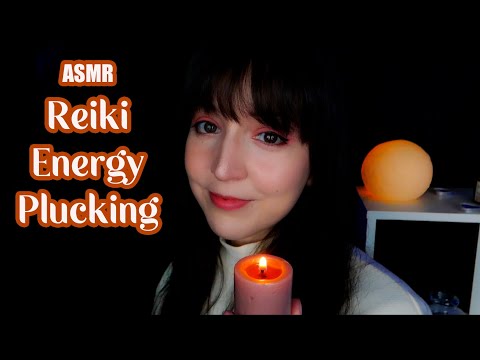 ⭐ASMR Reiki Cleaning & Plucking Session to Help you Sleep 🌃 (Soft Spoken, Mouth Sounds)
