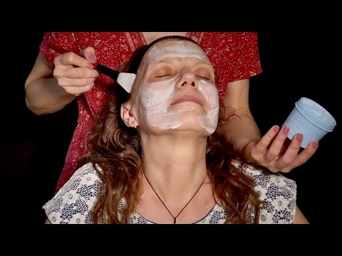 ASMR SU PERSONA REALE Skin care | Massaggio al viso | Pulizia Energetica Personal Attentions