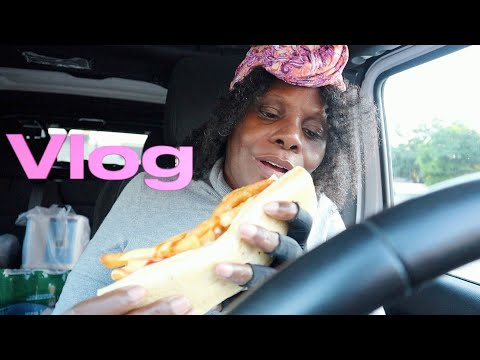Eating Veggie Philly Steak & Cheese | Good News To Share | Dollar Tree Food  | Vlog