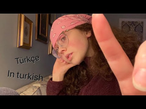 ASMR türkçe (in turkish) tetikleyici kelimeler (trigger words) (türkçe altyazılı)