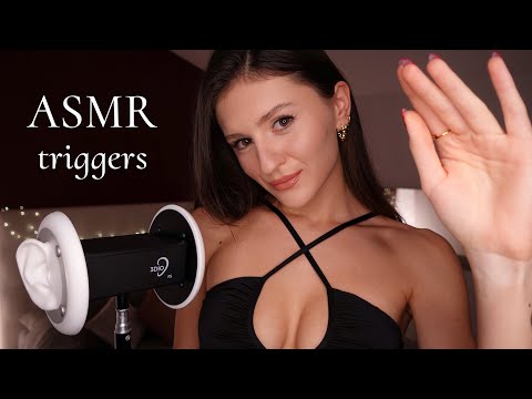 ASMR ITA | Relaxing Whispers, Tapping, Tongue Clicking, Fluffy 3Dio Mic Touching 💤