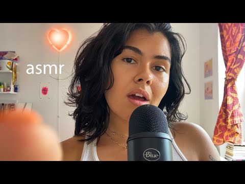ASMR | Cord plucking and mouth sounds