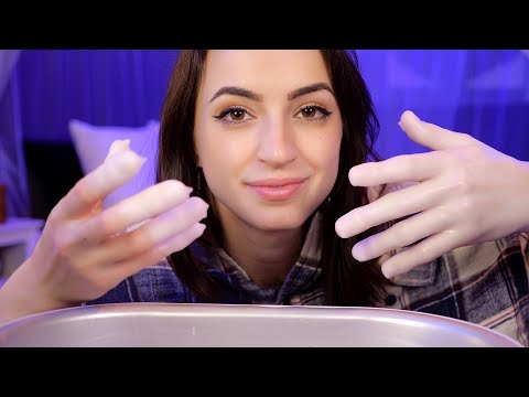 ASMR | dipping my hands in hot wax & tapping on things for ya