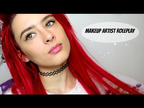 First Roleplay! Doing your make-up! // ASMR