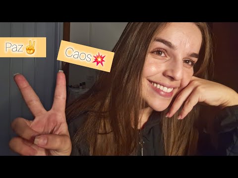 ASMR paz e caos / fast and slow tapping